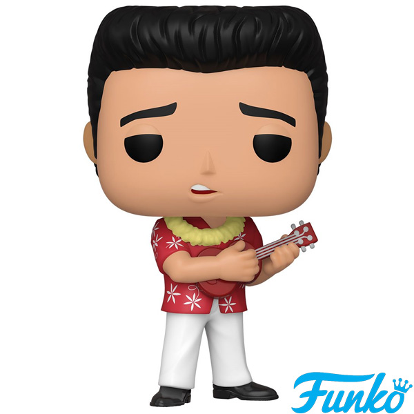 Funko POP #187 Rocks Elvis Presley Blue Hawaii Figure